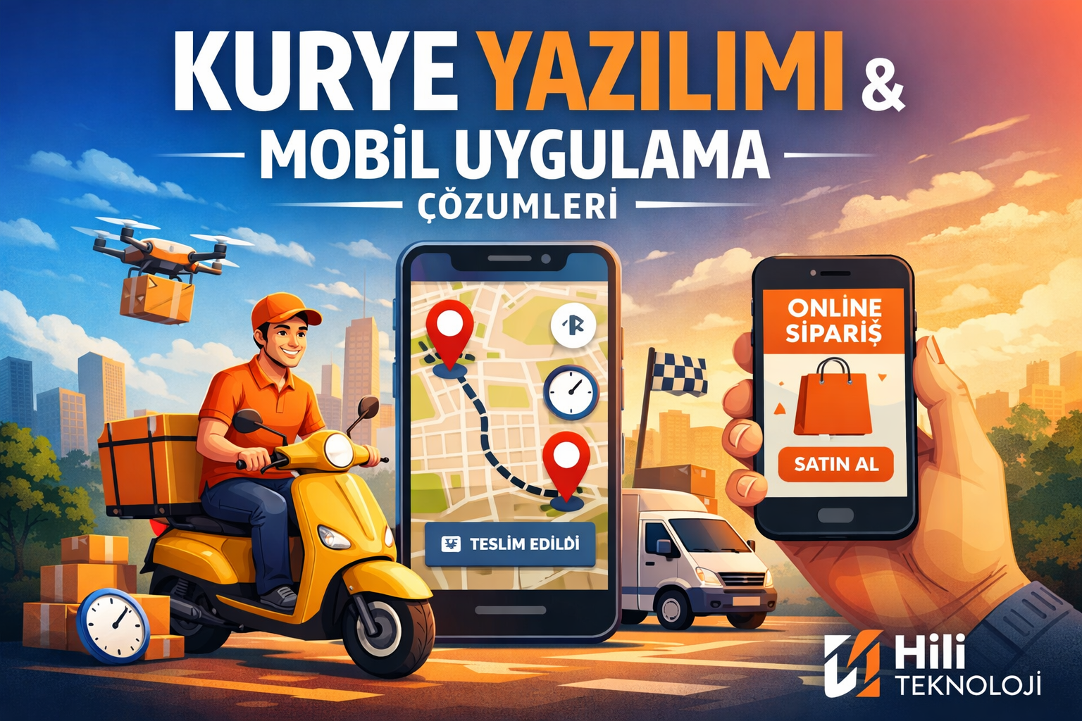 Kurye Yazılımı ve Mobil Uygulama Çözümleri ile Lojistikte Dijital Dönüşüm